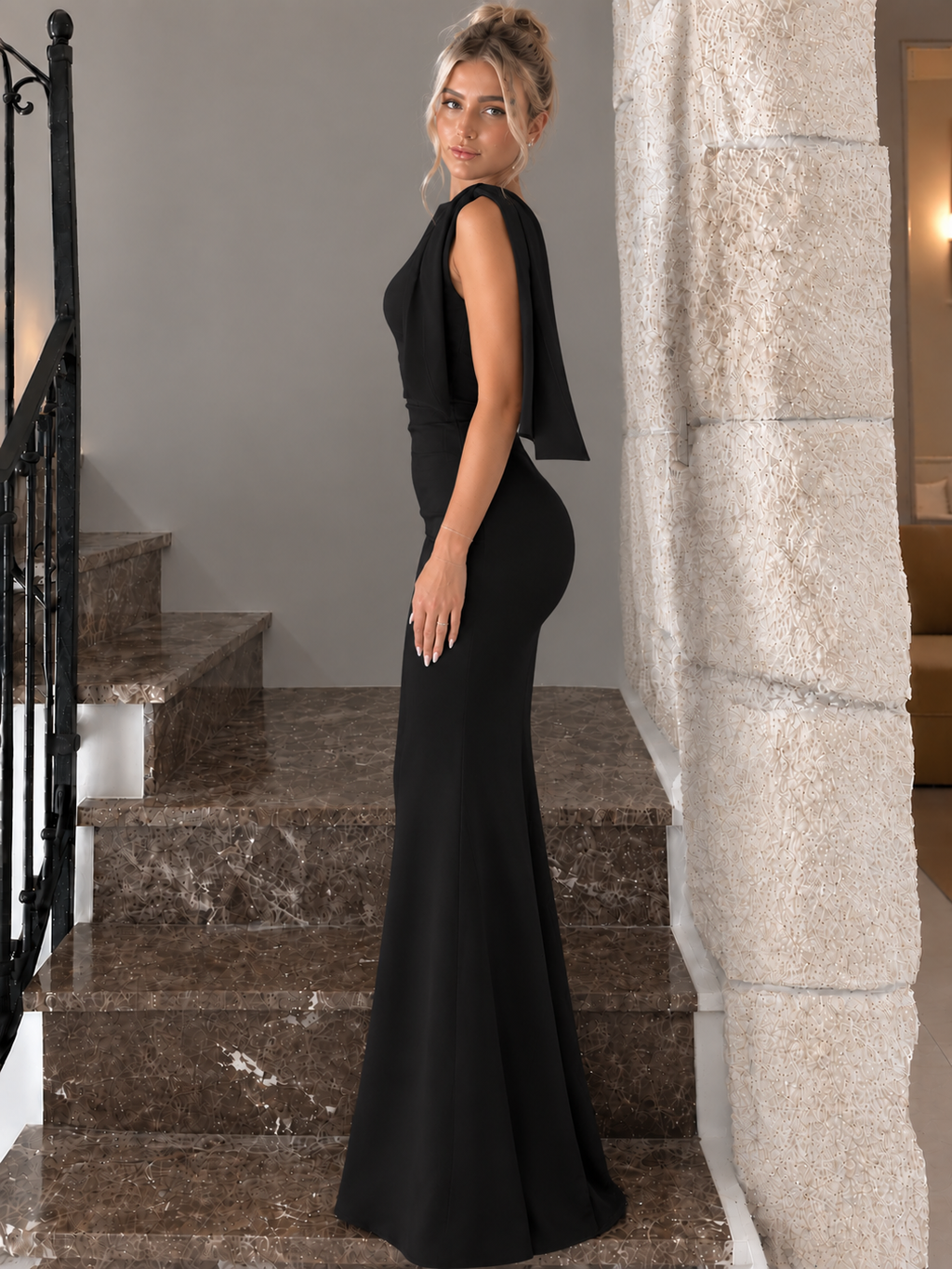 Robe Maxi Sans Manches