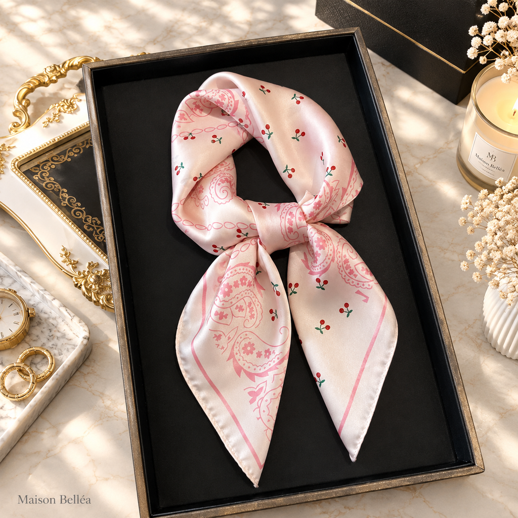 Foulard Satiné Bohème
