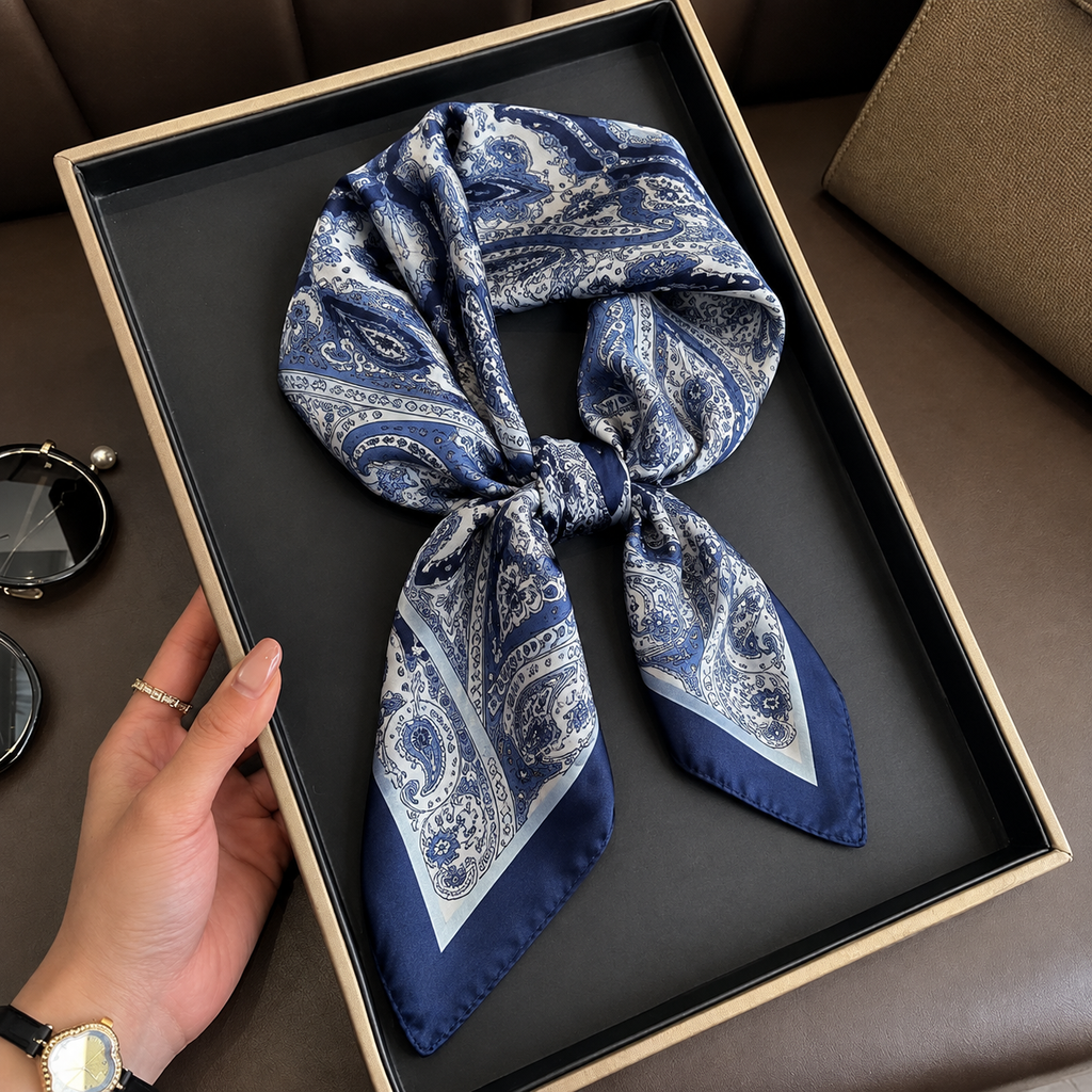 Foulard Satiné Bohème