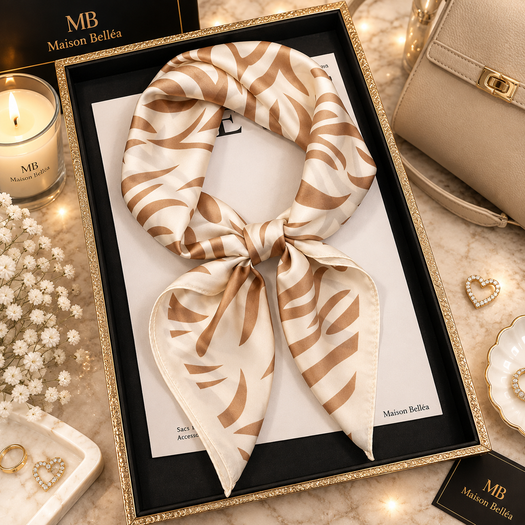 Foulard Satiné Bohème