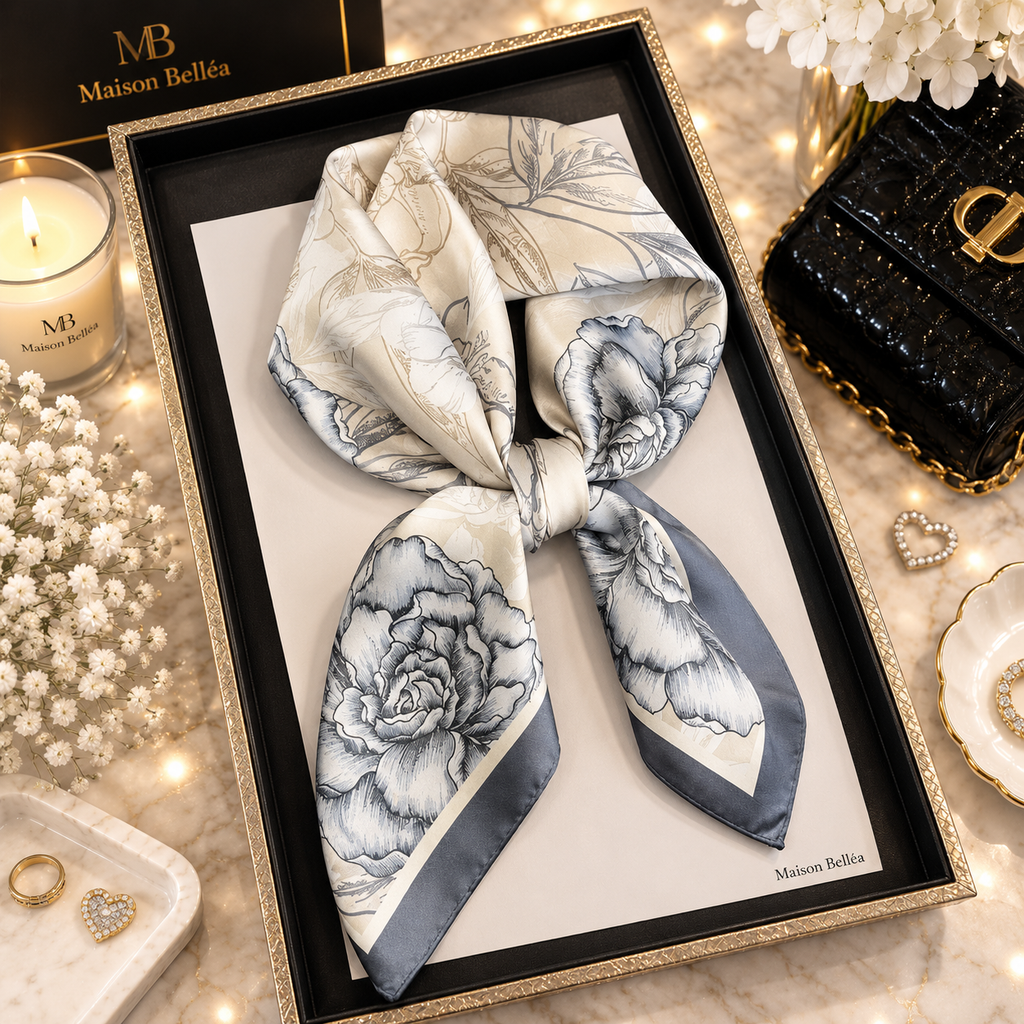 Foulard Satiné Bohème
