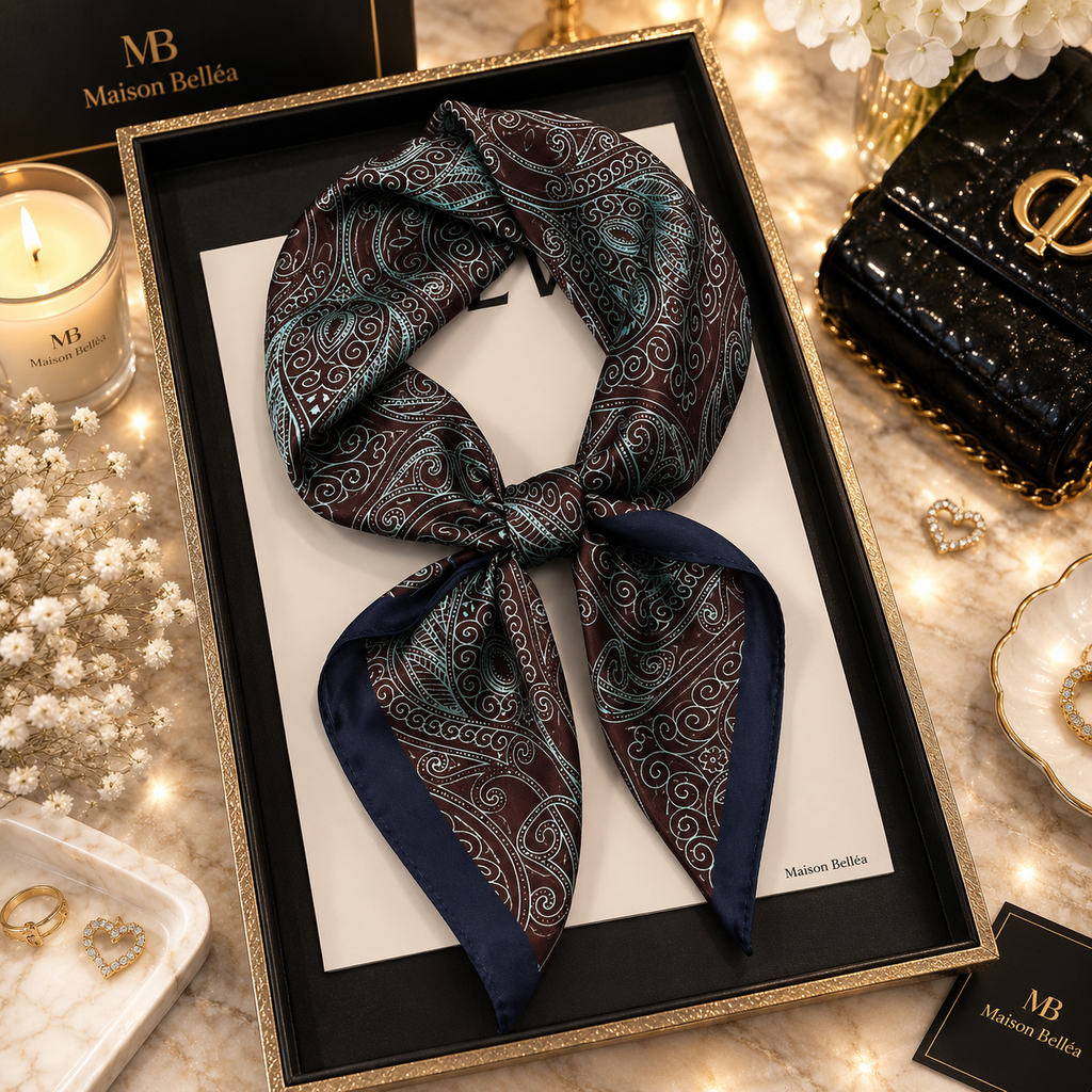 Foulard Satiné Bohème