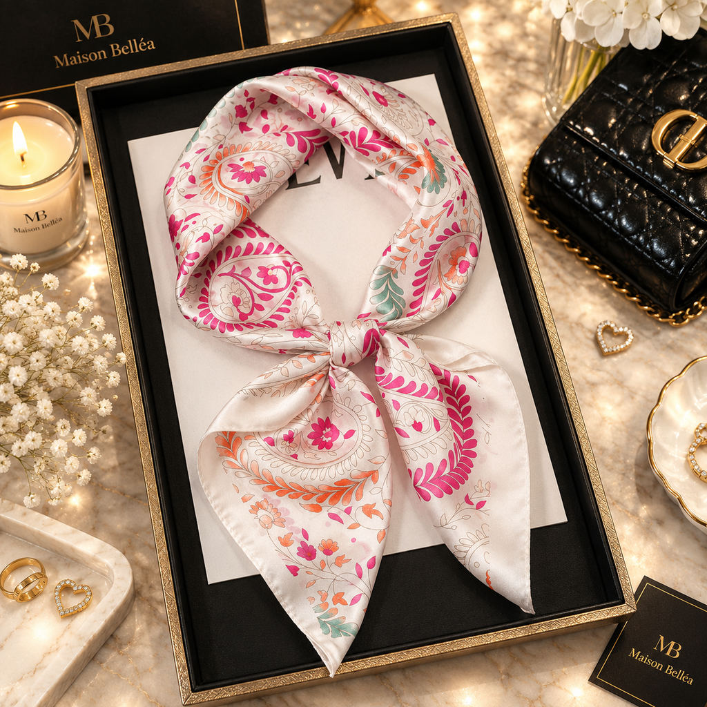 Foulard Satiné Bohème