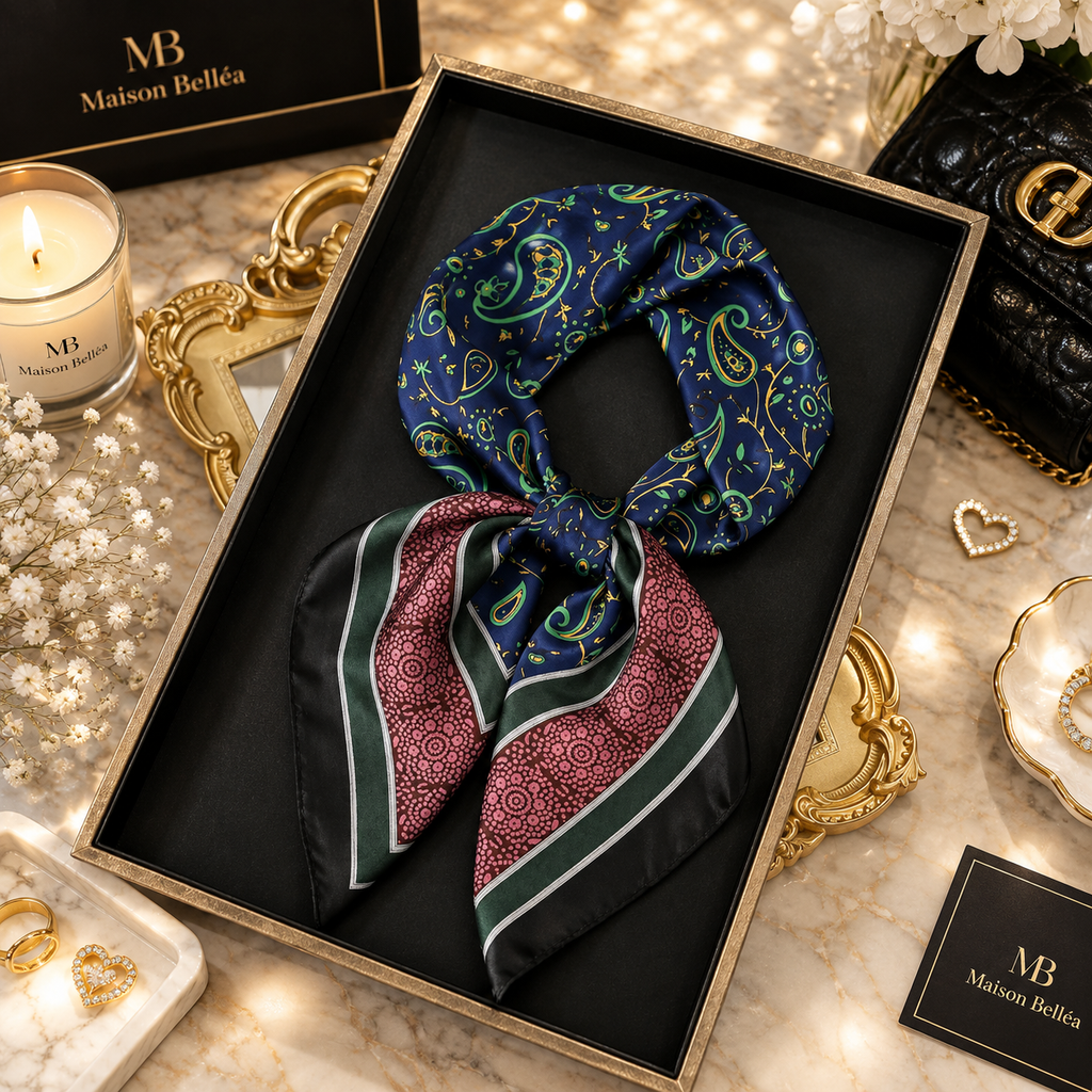 Foulard Satiné Bohème