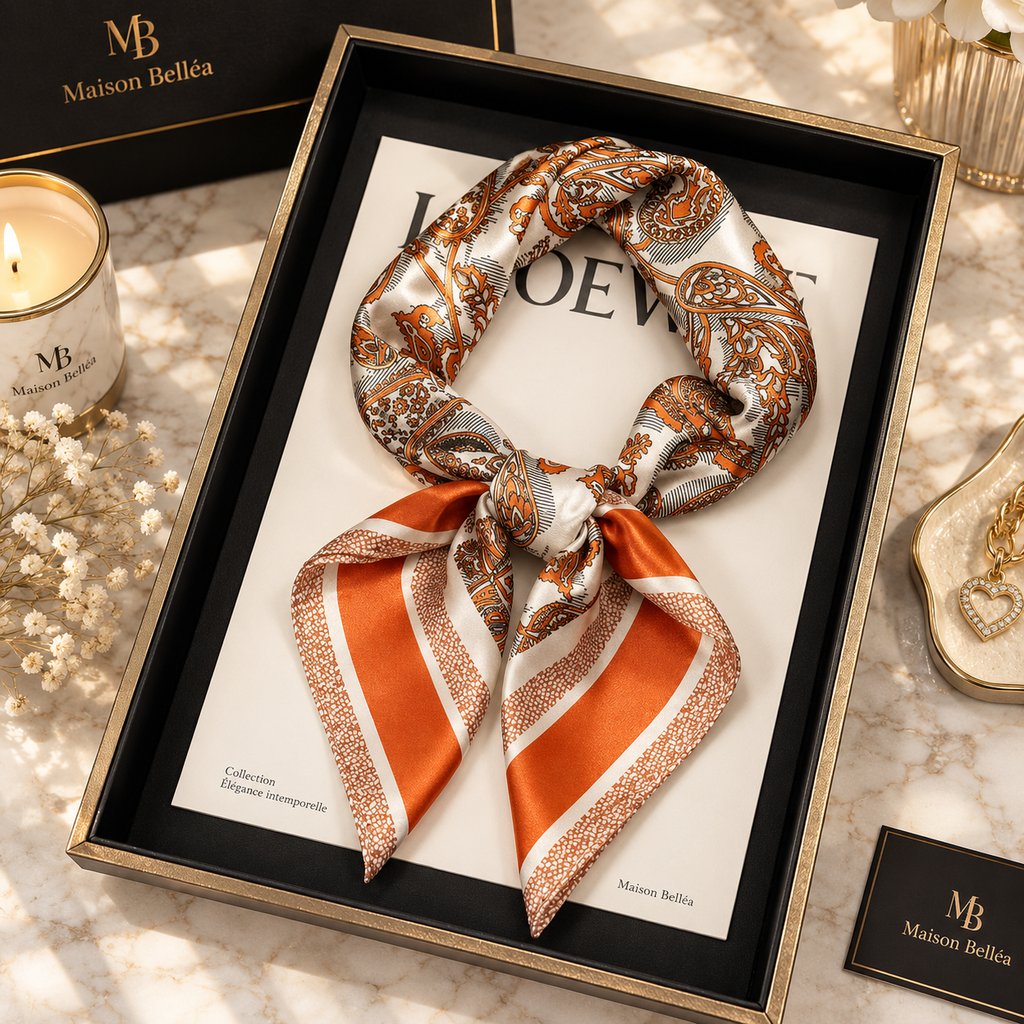 Foulard Satiné Bohème