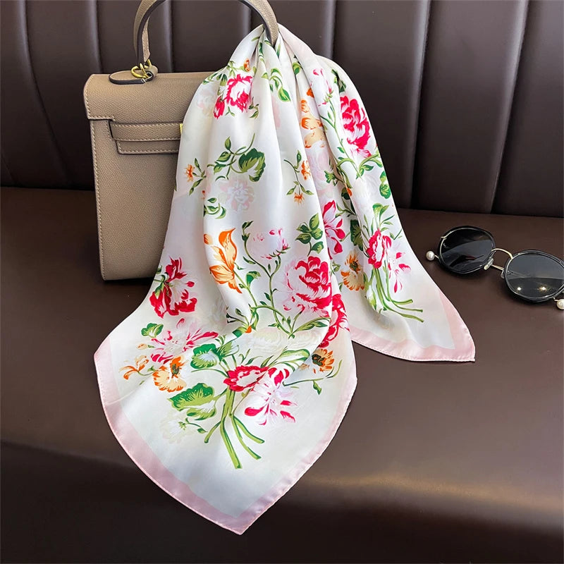 Foulard Satiné Bohème
