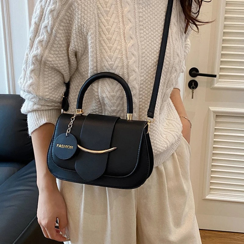 Sac Bandoulière Rétro en Simili Cuir
