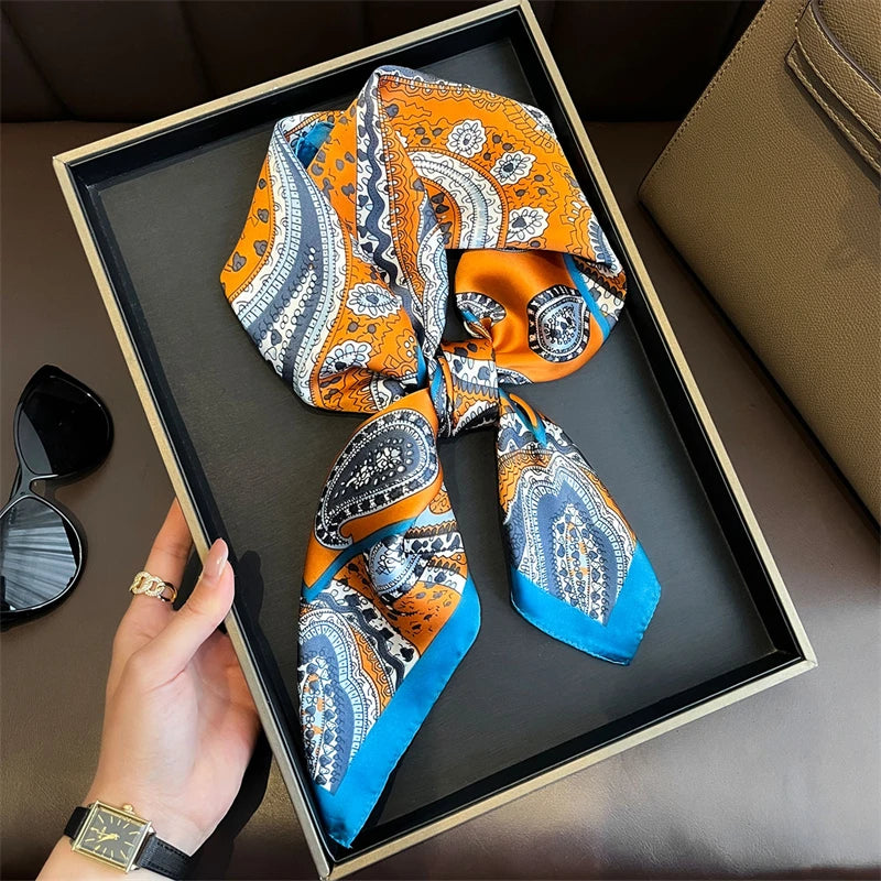 Foulard Satiné Bohème