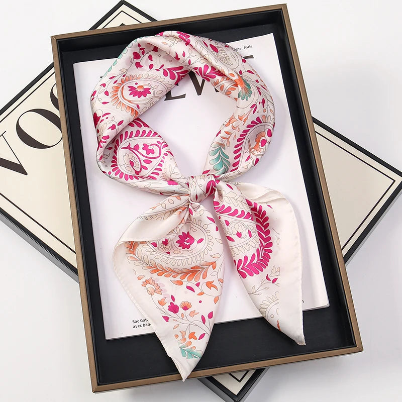 Foulard Satiné Bohème
