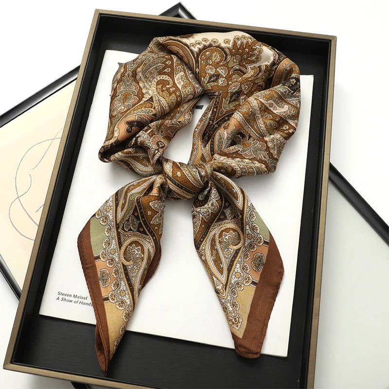 Foulard Satiné Bohème