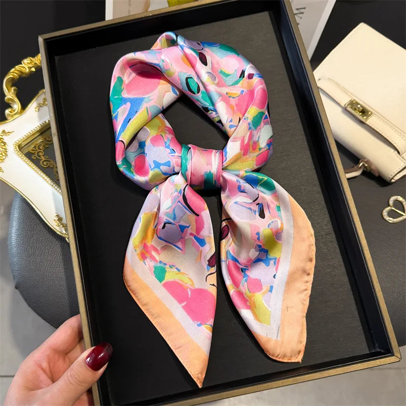 Foulard Satiné Bohème