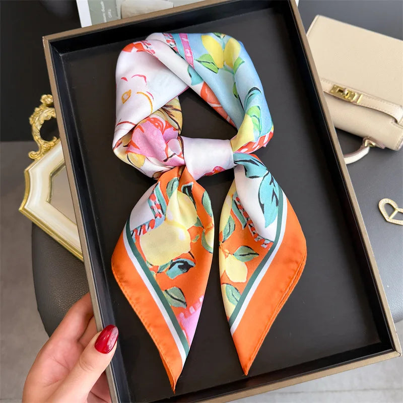 Foulard Satiné Bohème