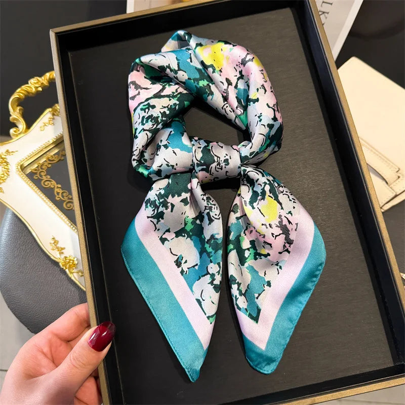 Foulard Satiné Bohème