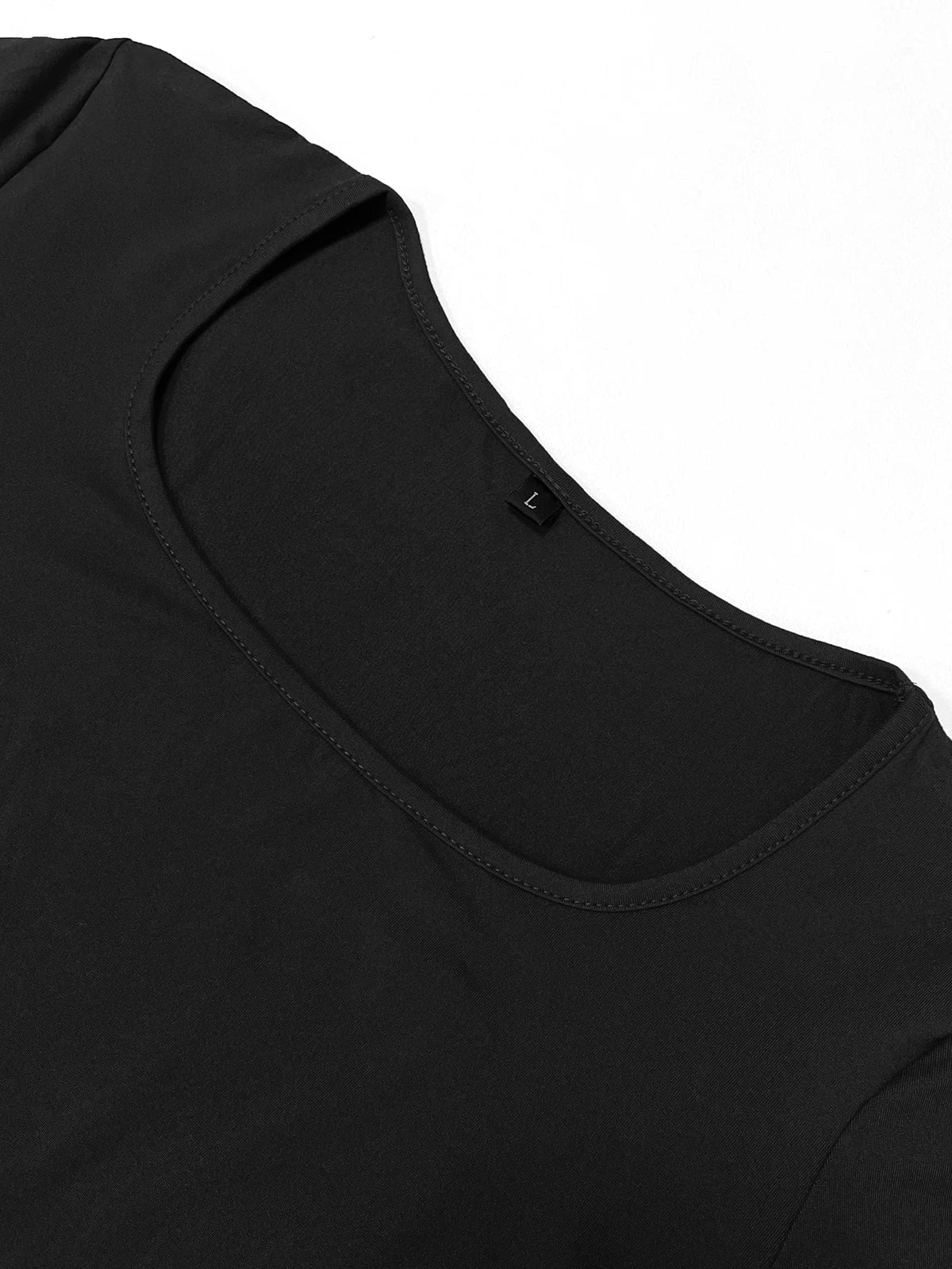 Robe Moulante Manches Longues