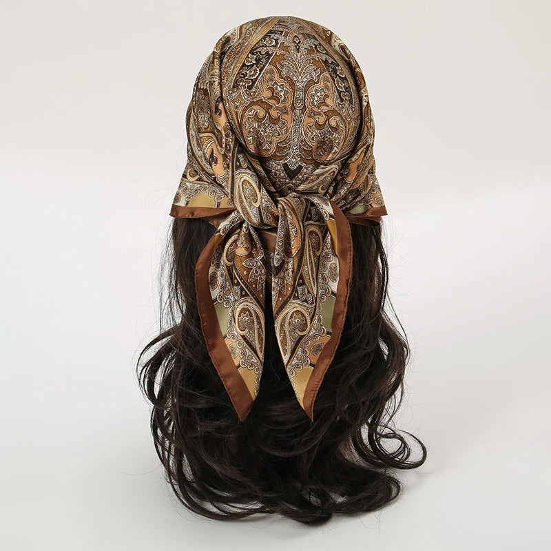 Foulard Satiné Bohème