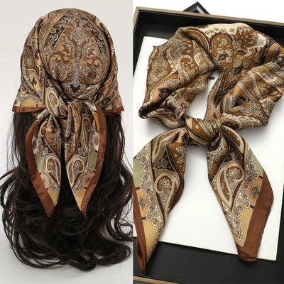 Foulard Satiné Bohème