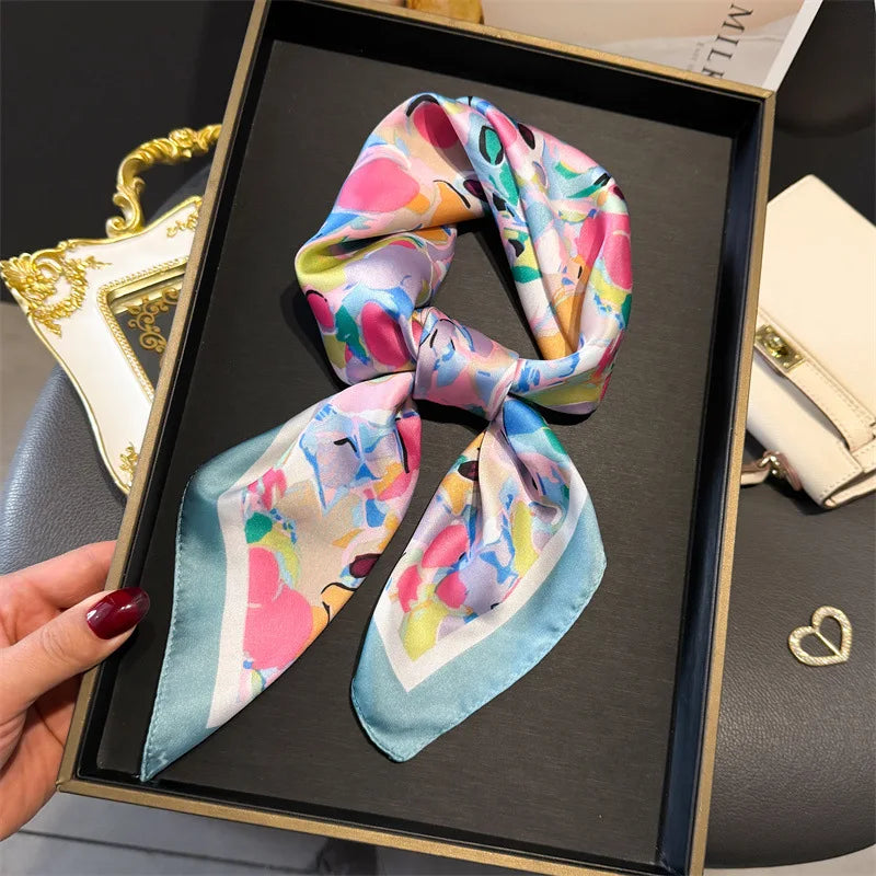Foulard Satiné Bohème