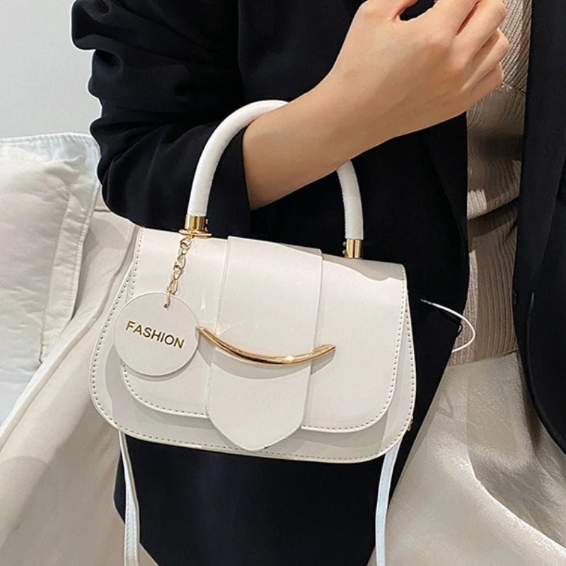 Sac Bandoulière Rétro en Simili Cuir