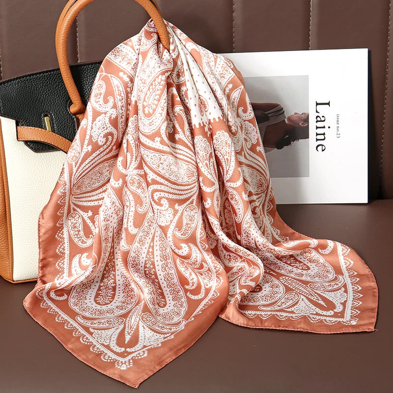 Foulard Satiné Bohème