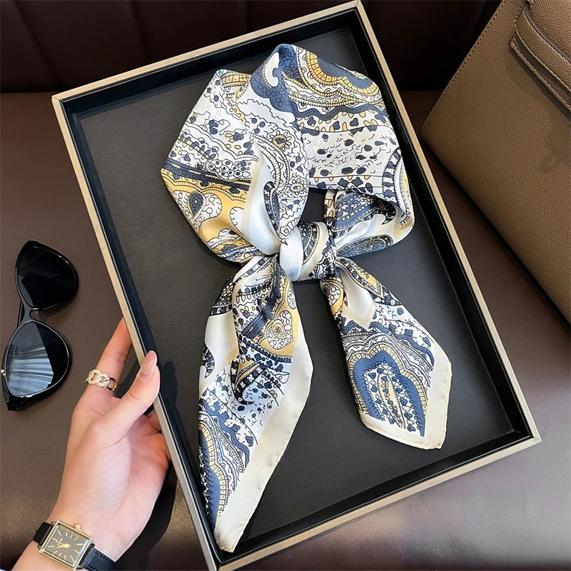 Foulard Satiné Bohème