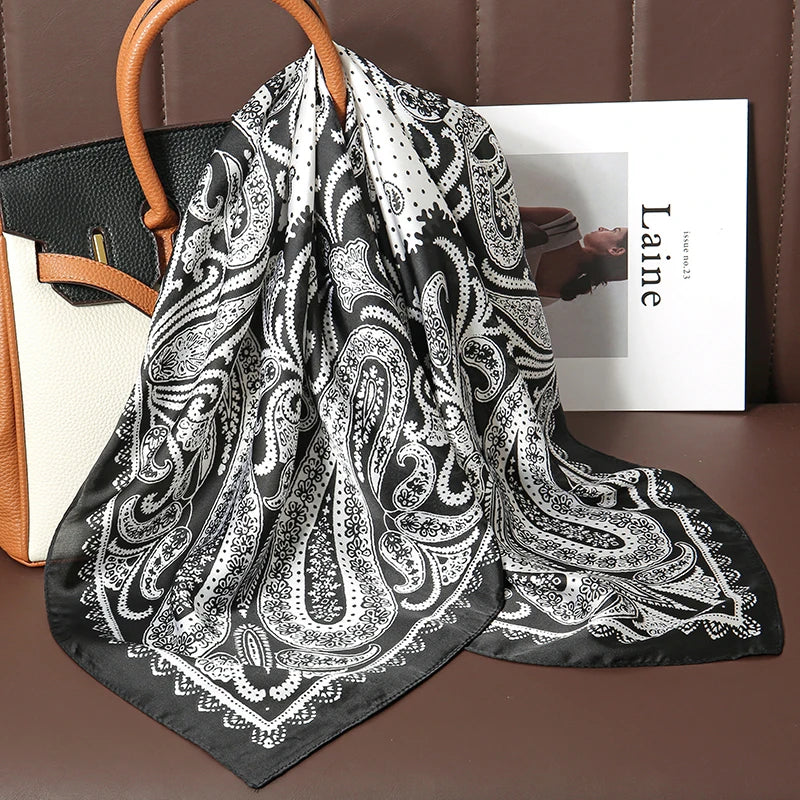 Foulard Satiné Bohème