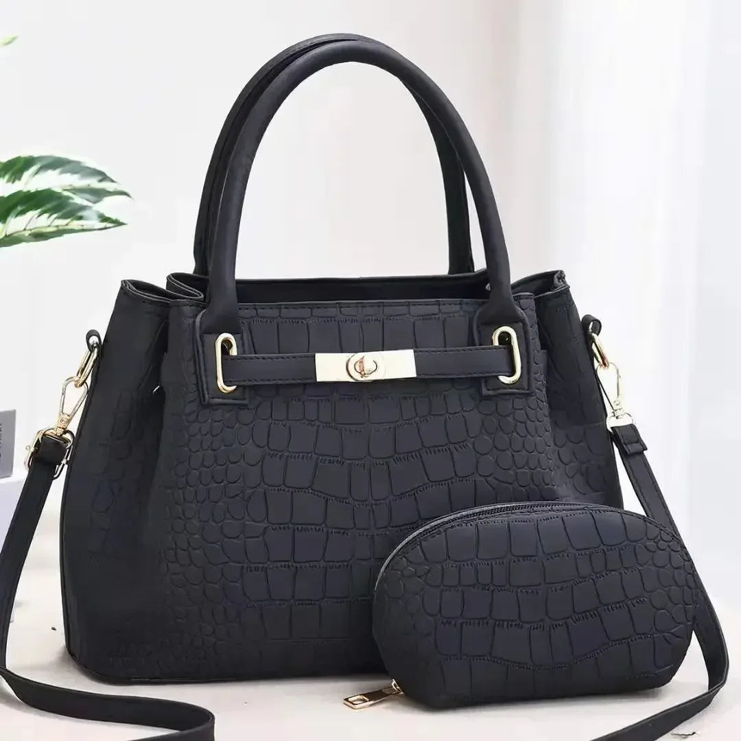 Sac À Main Motif Crocodile