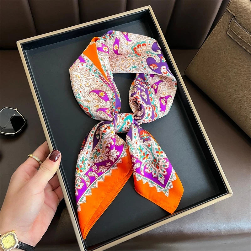 Foulard Satiné Bohème