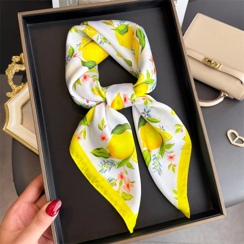 Foulard Satiné Bohème