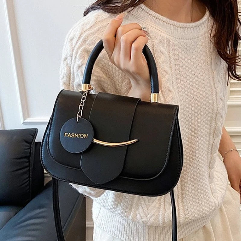 Sac Bandoulière Rétro en Simili Cuir