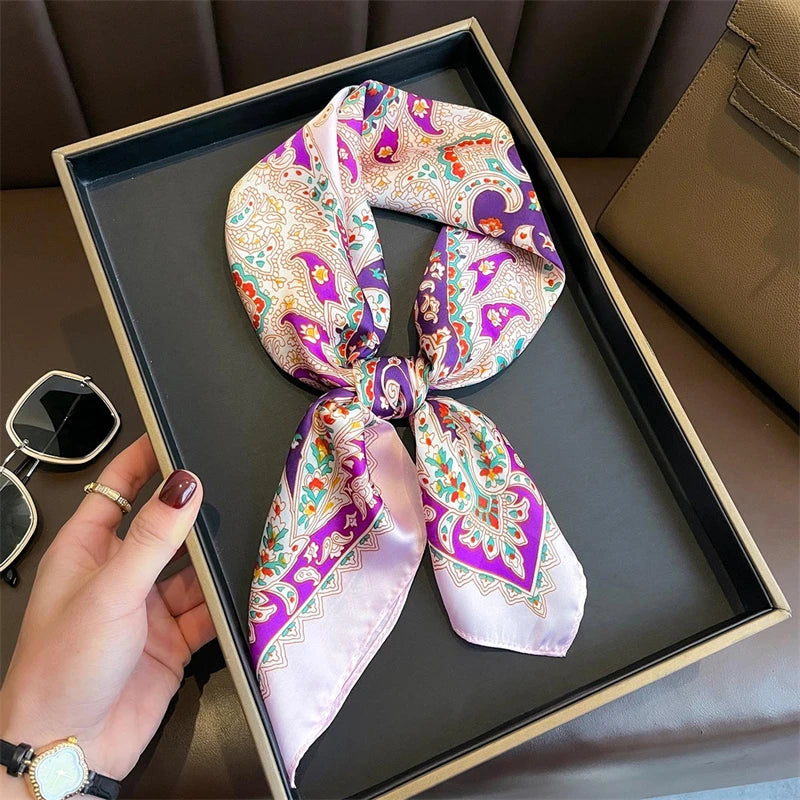 Foulard Satiné Bohème