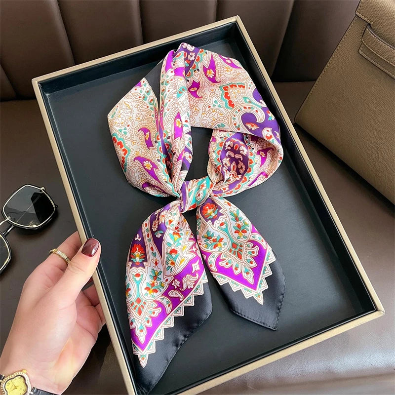Foulard Satiné Bohème