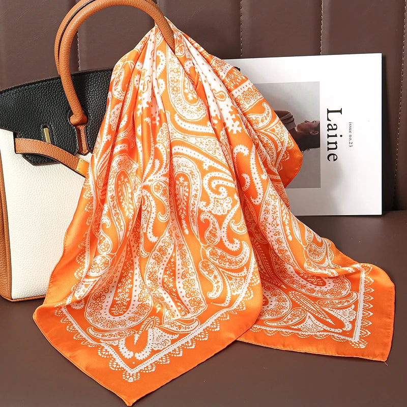 Foulard Satiné Bohème